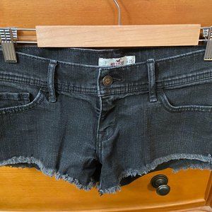 Hollister Denim Jean Short-Short Low Rise